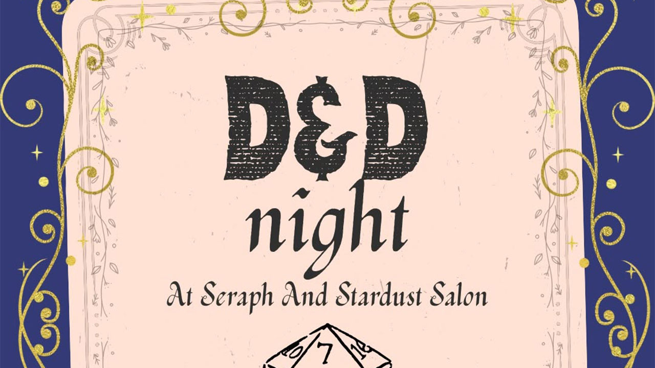D&D night at the salon